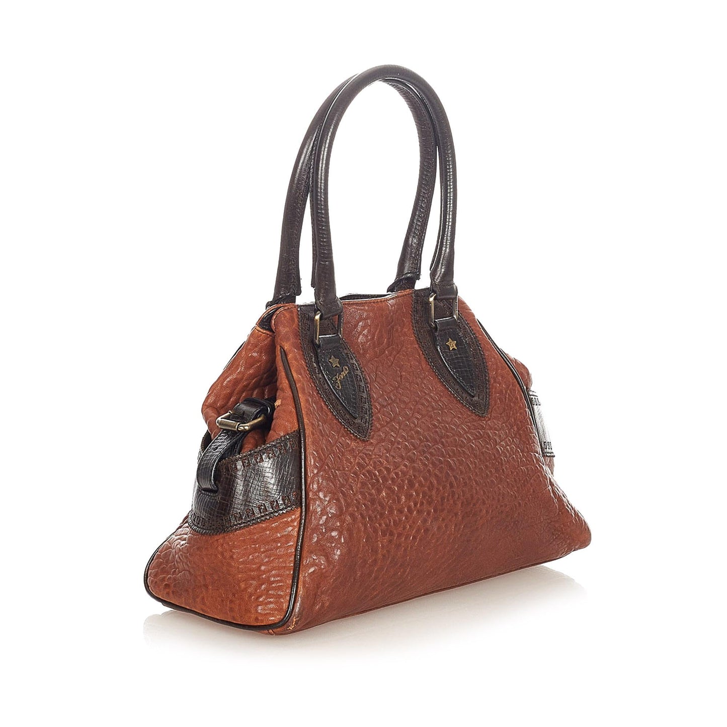 Luxury FendiEtniko Leather Handbag (SHG-22132)