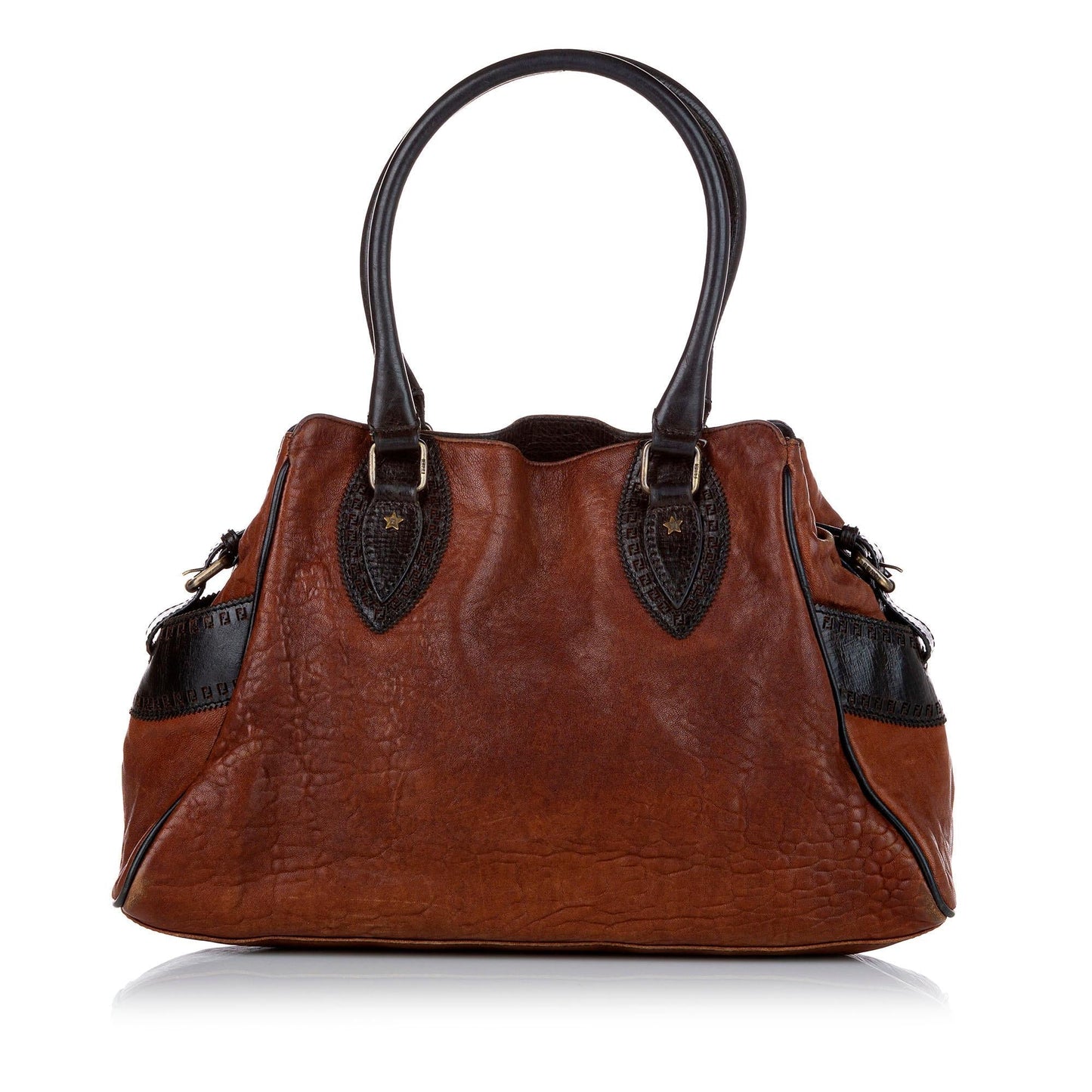 Luxury FendiEtniko Leather Handbag (SHG-23005)