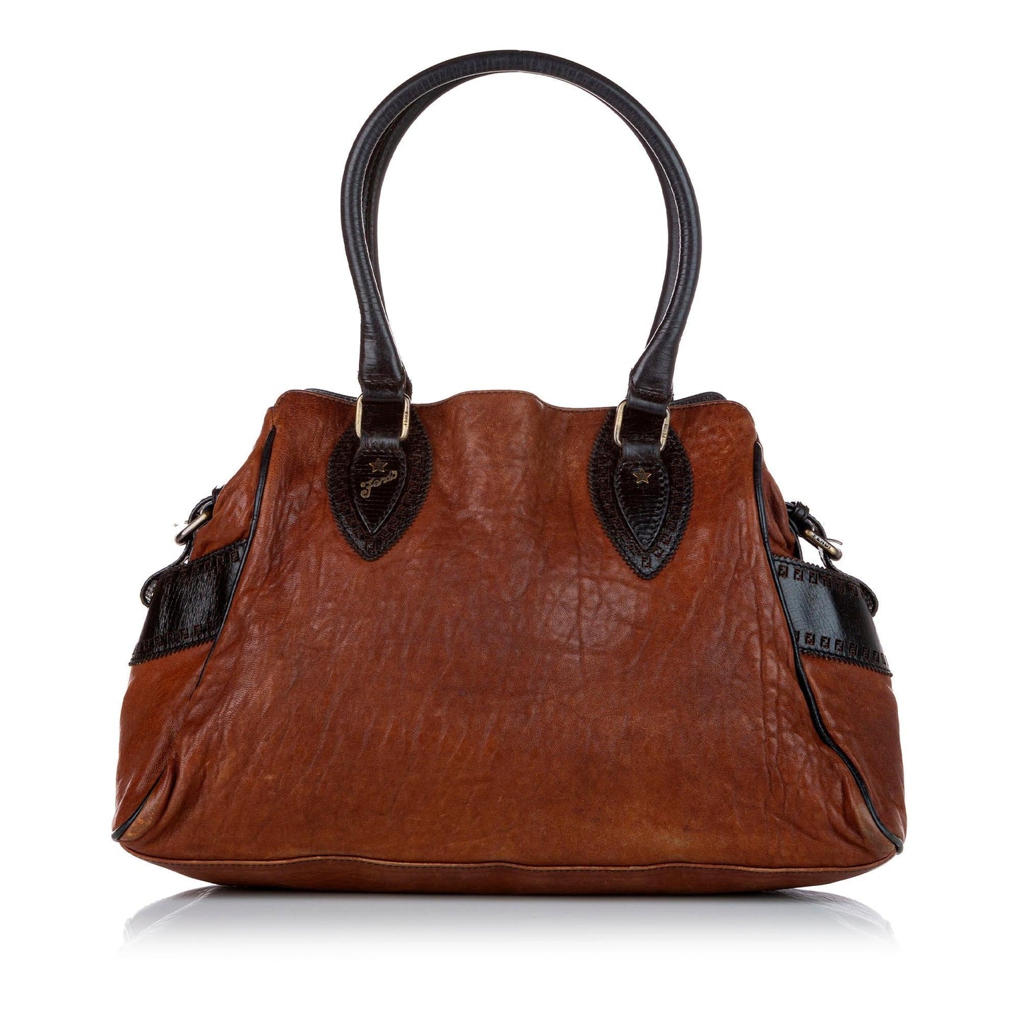 Luxury FendiEtniko Leather Handbag (SHG-23005)