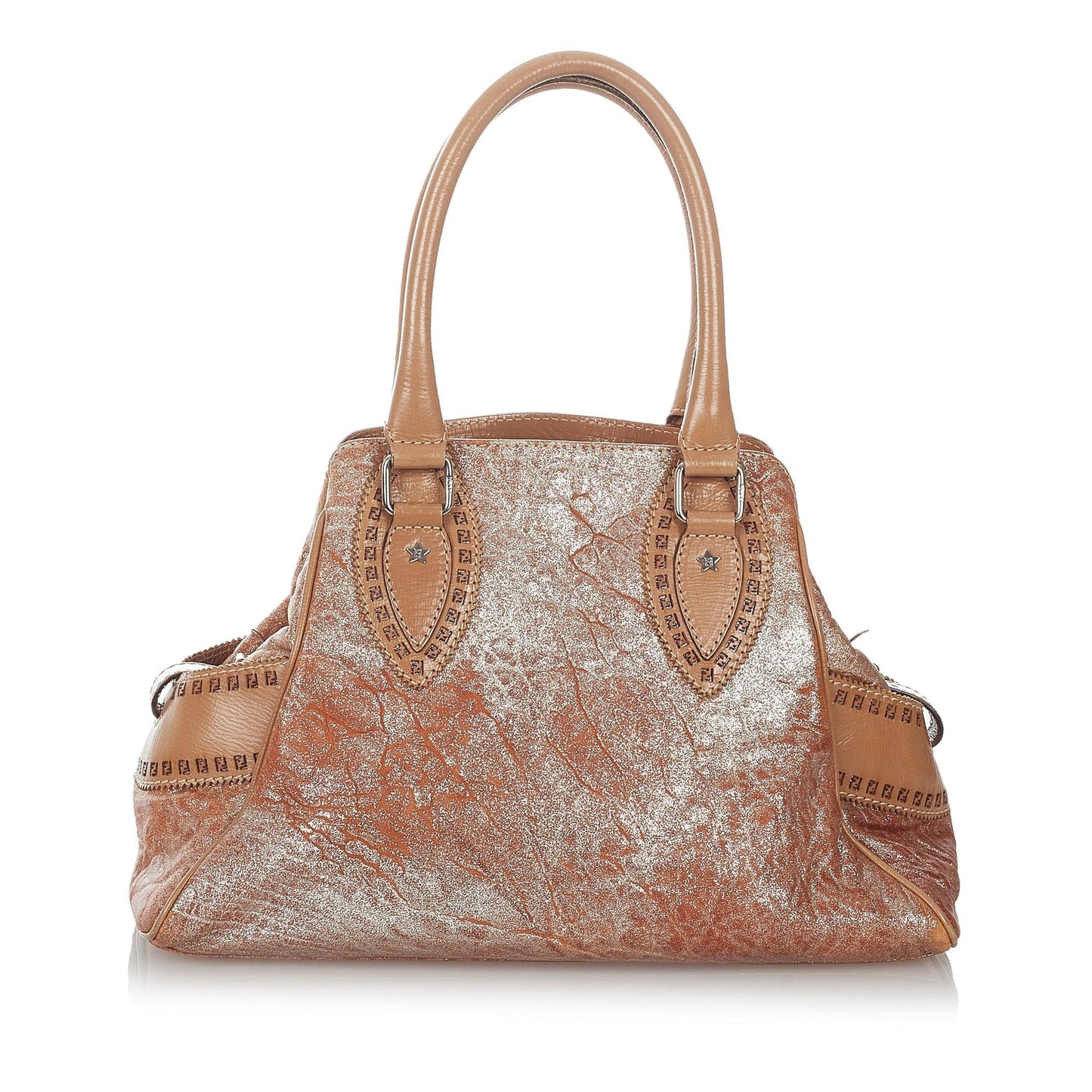 Luxury FendiEtniko Leather Handbag (SHG-26889)