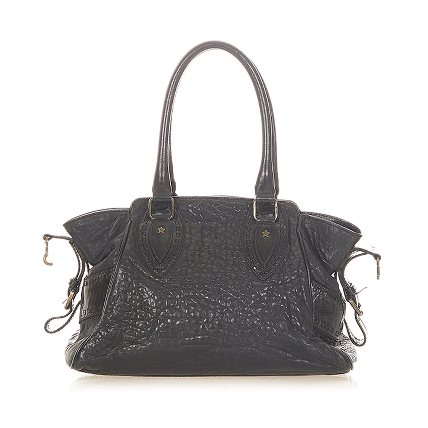 Luxury FendiEtniko Leather Handbag (SHG-31662)