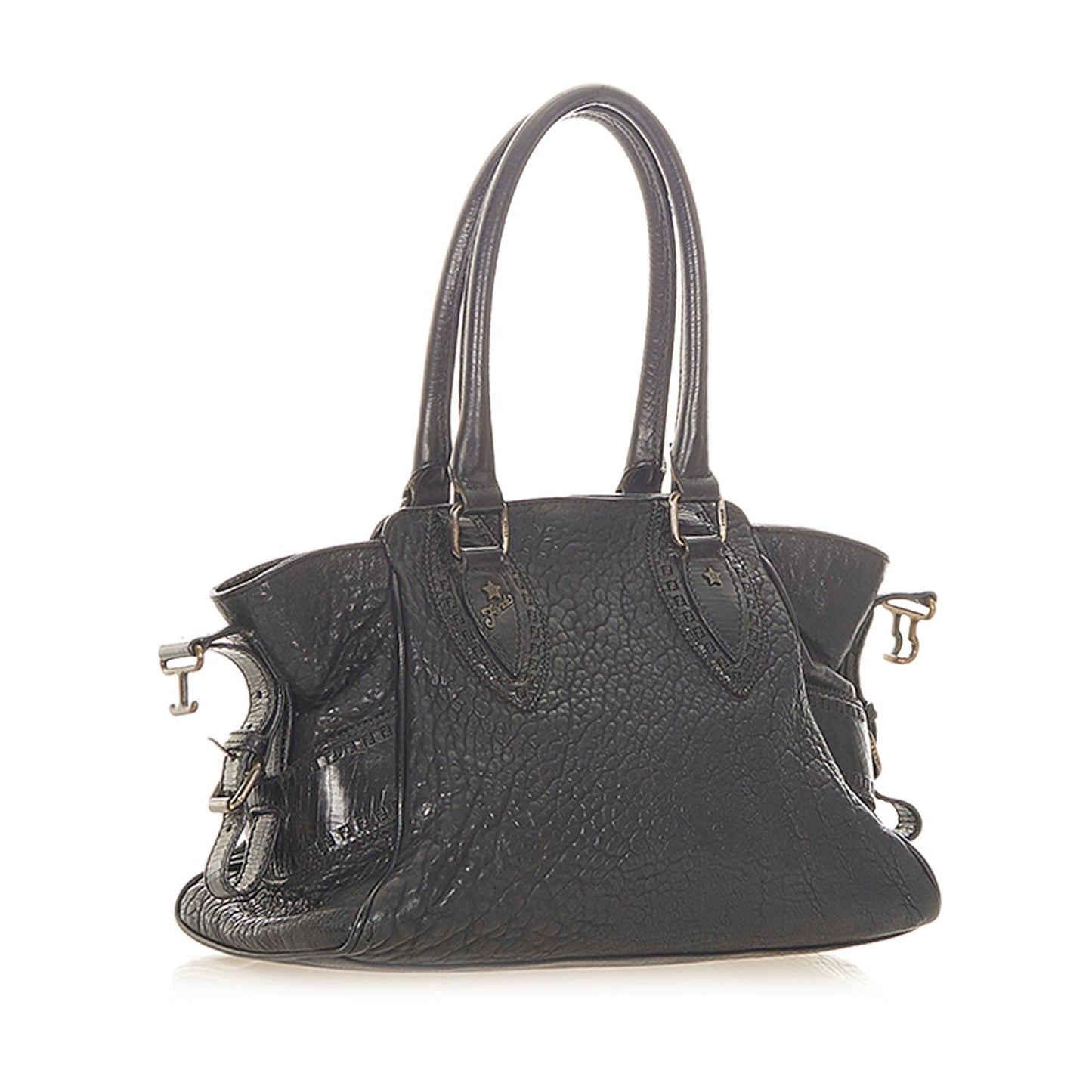 Luxury FendiEtniko Leather Handbag (SHG-31662)