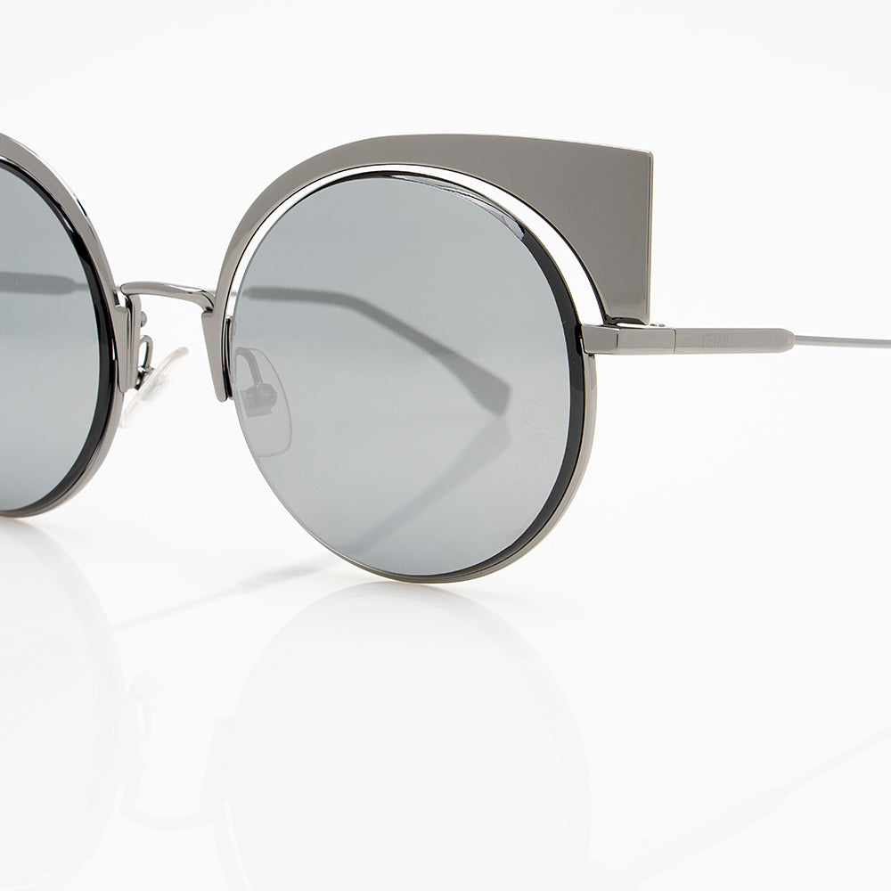 Luxury FendiEyeshine Cat Eye Sunglasses (SHF-22117)