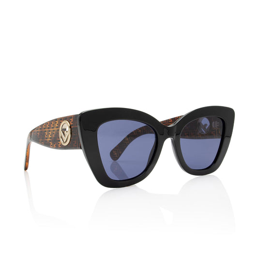 Luxury FendiF is Luxury FendiCat Eye Sunglasses (SHF-MGKj4I)
