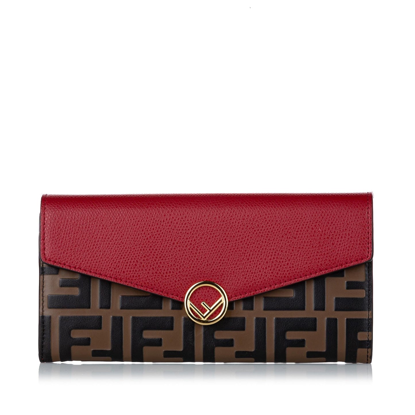 Luxury FendiF is Luxury FendiZucca Leather Wallet on Chain (SHG-29267)