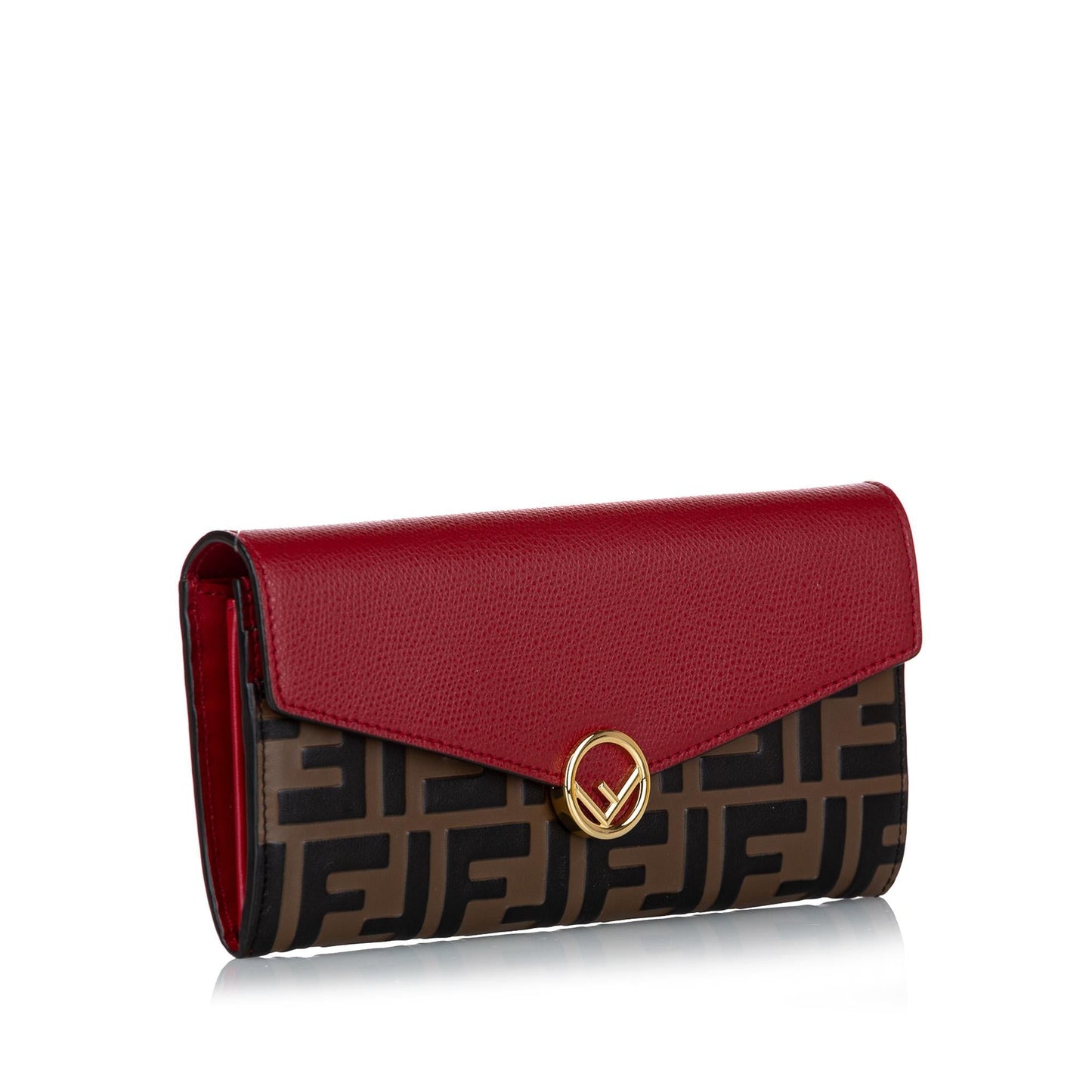 Luxury FendiF is Luxury FendiZucca Leather Wallet on Chain (SHG-29267)