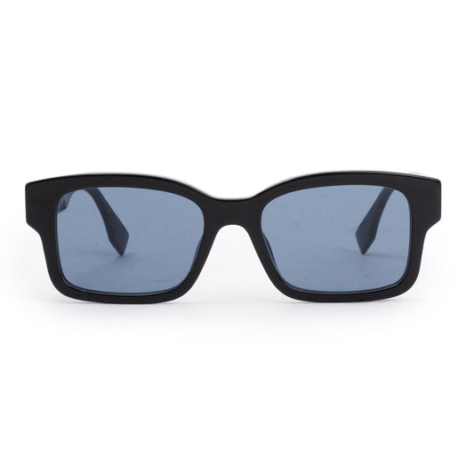 Fendi FE0050I Black Acetate O'Lock Cat-Eye Sunglasses