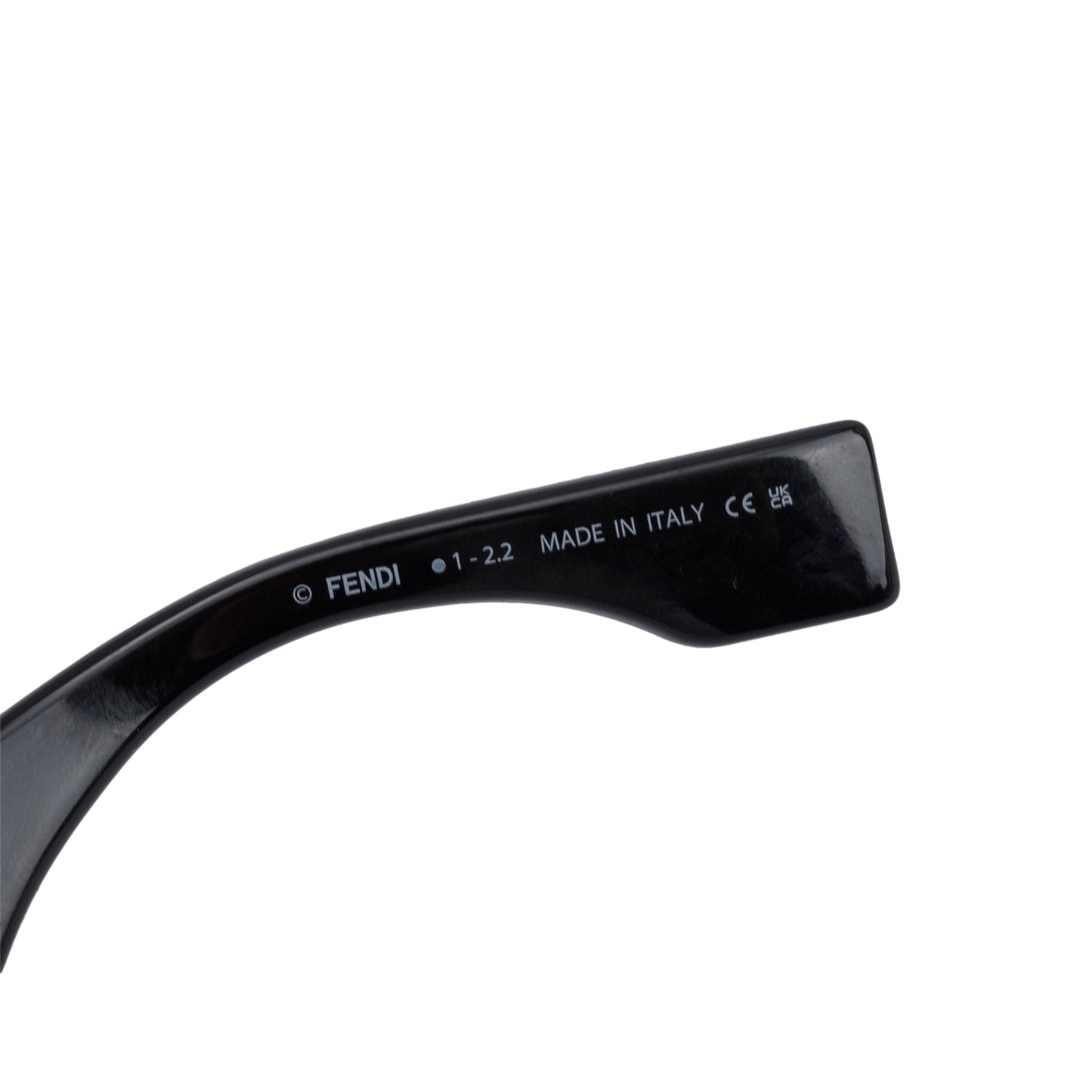 Fendi FE40049I Back Acetate O'Lock Oval Sunglasses