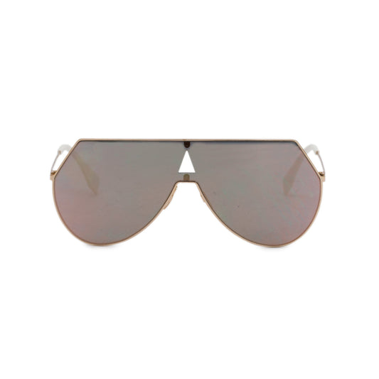 Fendi FF 0913/S Shield Mirrored Sunglasses