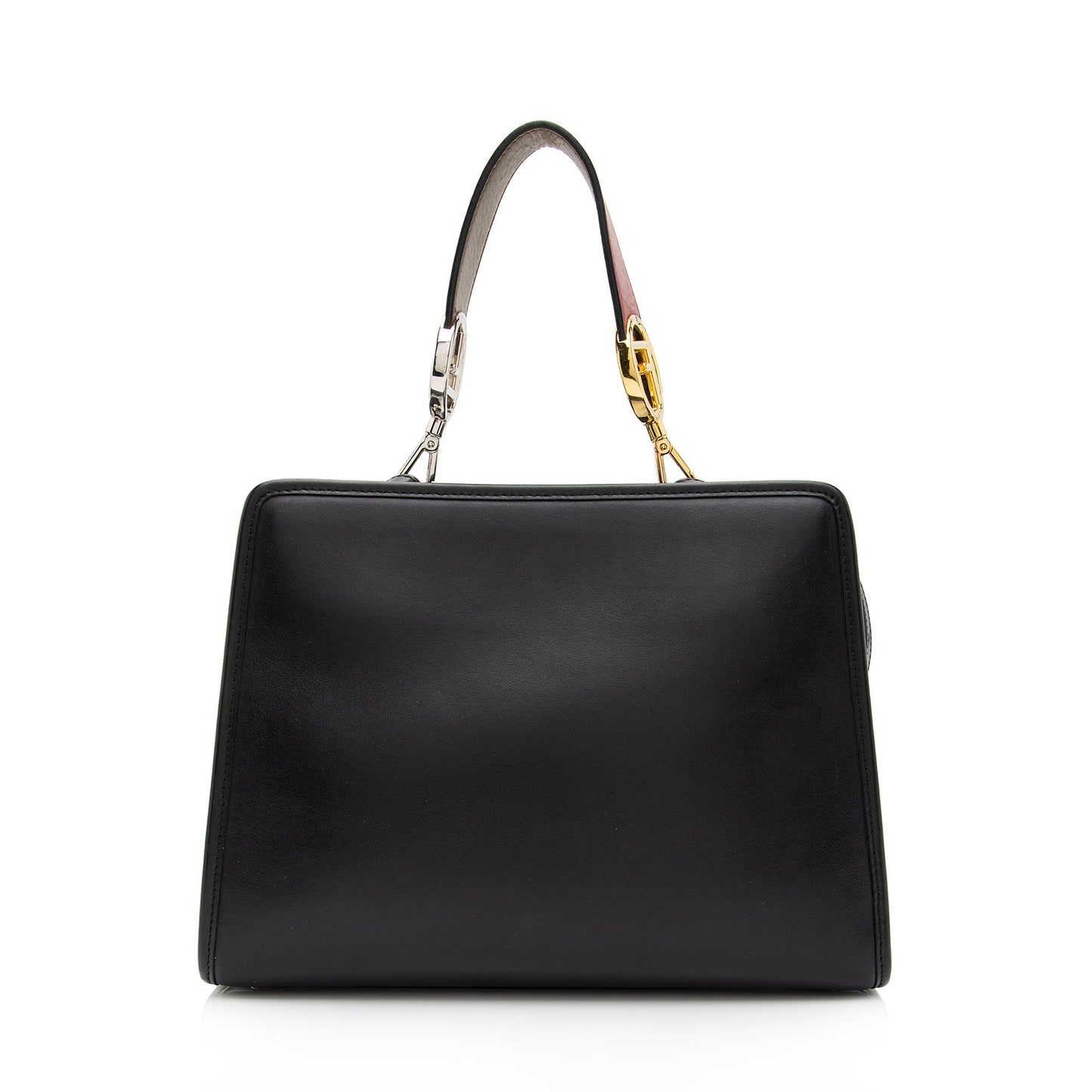 Luxury FendiFF Calfskin Century Runaway Small Tote (SHF-6Kw03X)