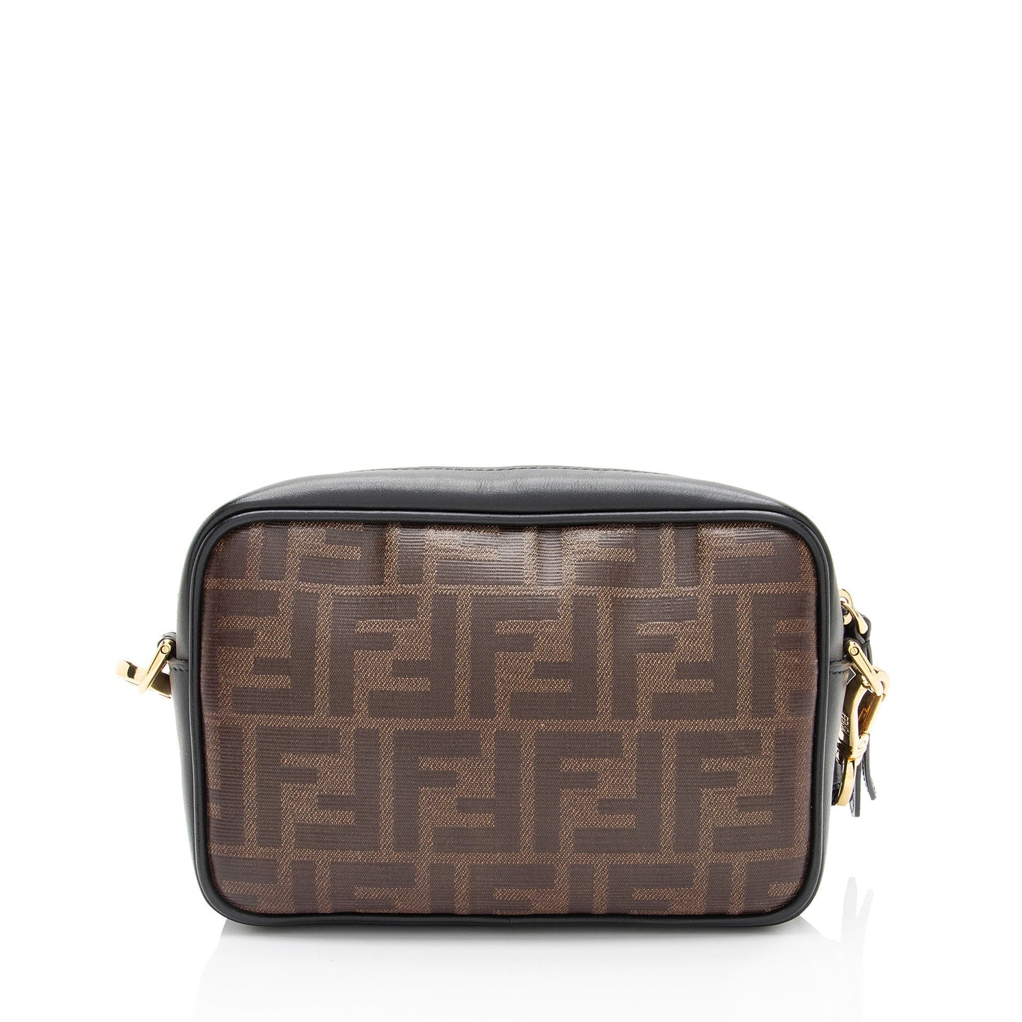 Luxury FendiFF Coated Canvas 1974 Mini Camera Bag (SHF-MMT6uv)