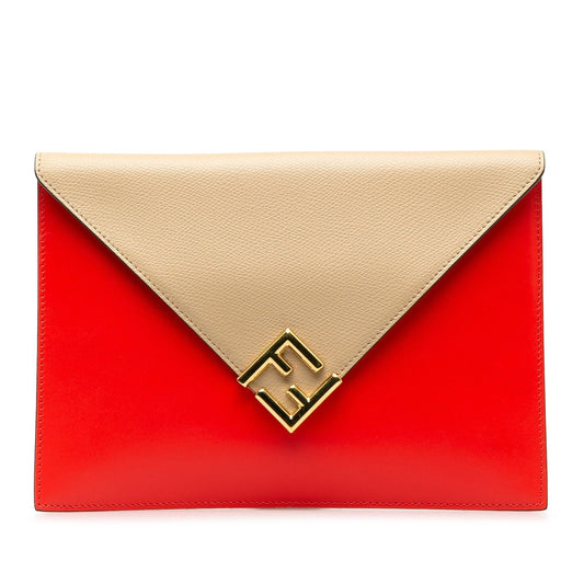Luxury FendiFF Diamonds Flat Pouch (SHG-pELI7I)