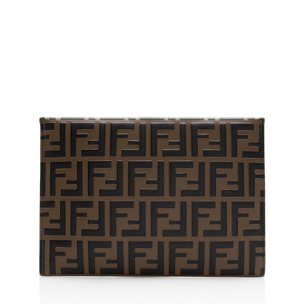 Luxury FendiFF Embossed 1974 Envelope Pouch (SHF-20977)