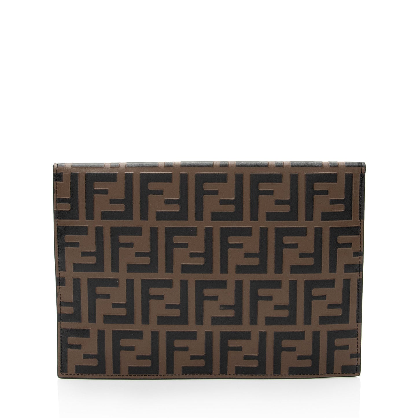 Luxury FendiFF Embossed Calfskin 1974 Envelope Pouch (SHF-qYNeEa)