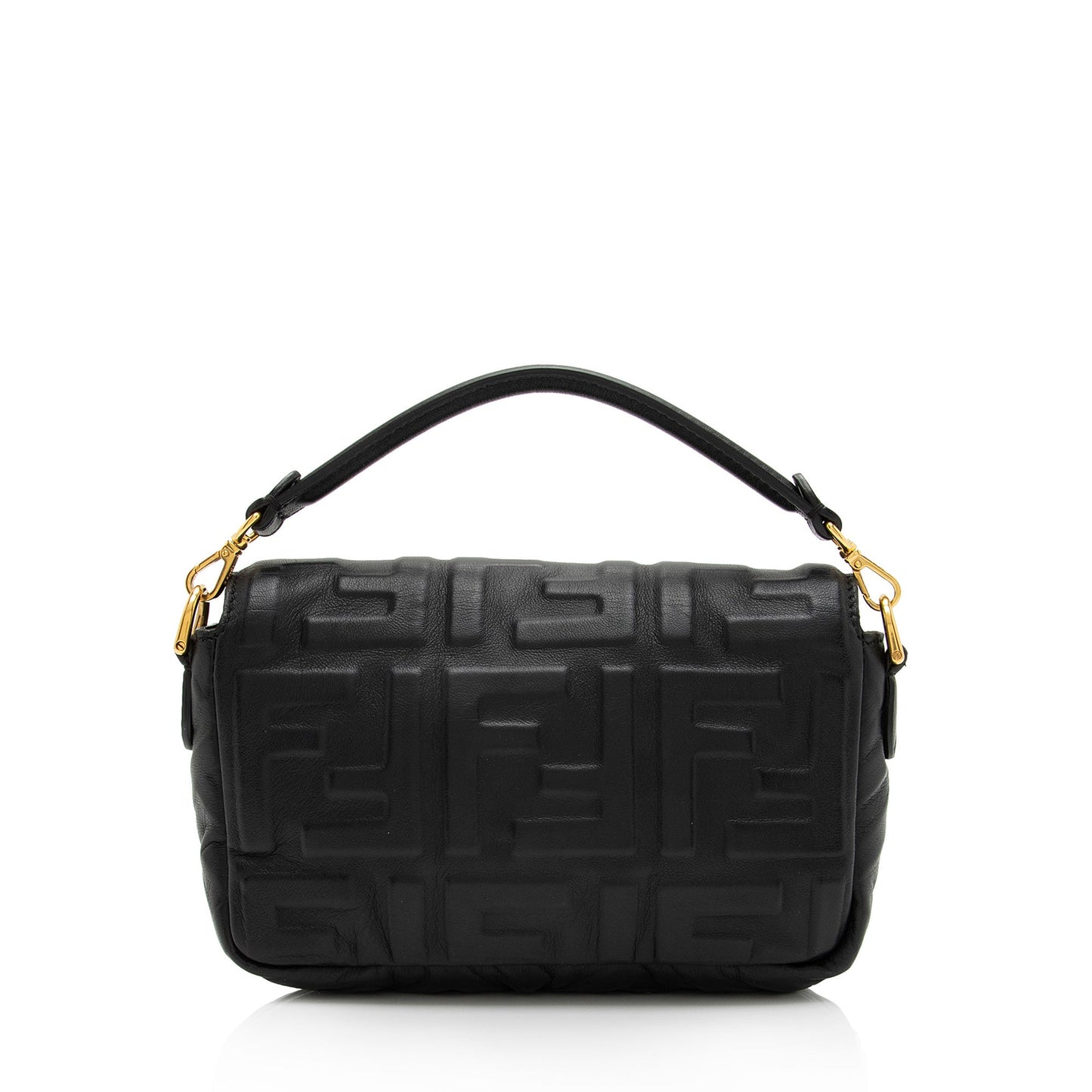 Luxury FendiFF Embossed 1974 Mini Baguette Shoulder Bag (SHF-st6LPG)