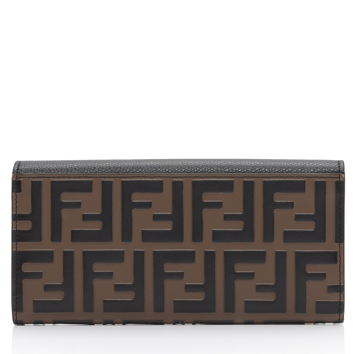 Luxury FendiFF Embossed Calfskin F is Luxury FendiContinental Wallet (SHF-vPL2iW)