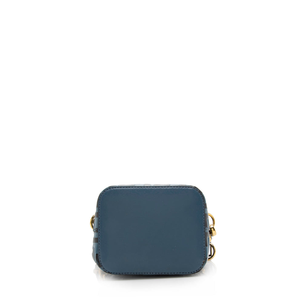 Luxury FendiFF Embossed Calfskin Mon Tresor Mini Bucket Bag (SHF-16308)