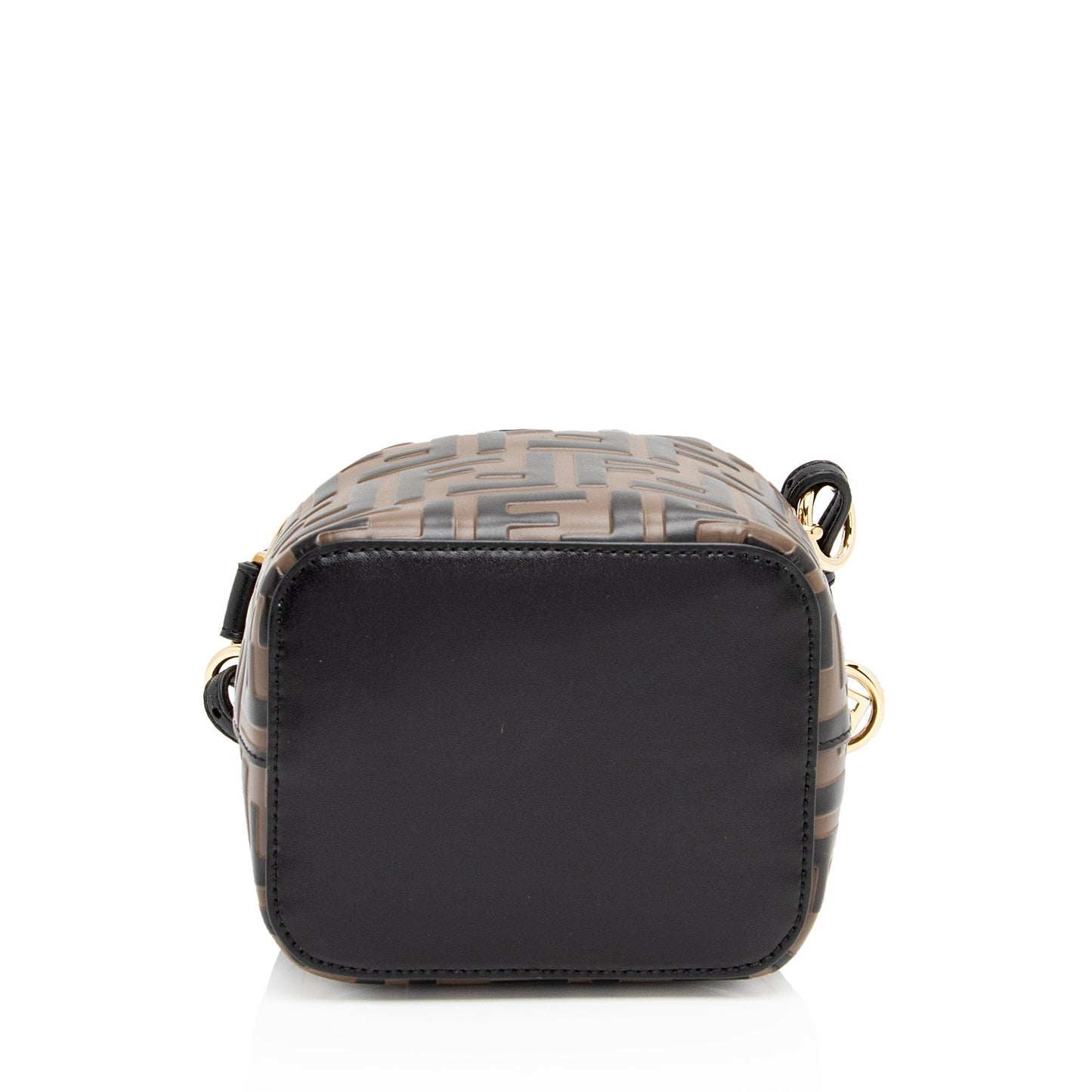 Luxury FendiFF Embossed Calfskin Mon Tresor Mini Bucket Bag (SHF-NZkK6E)
