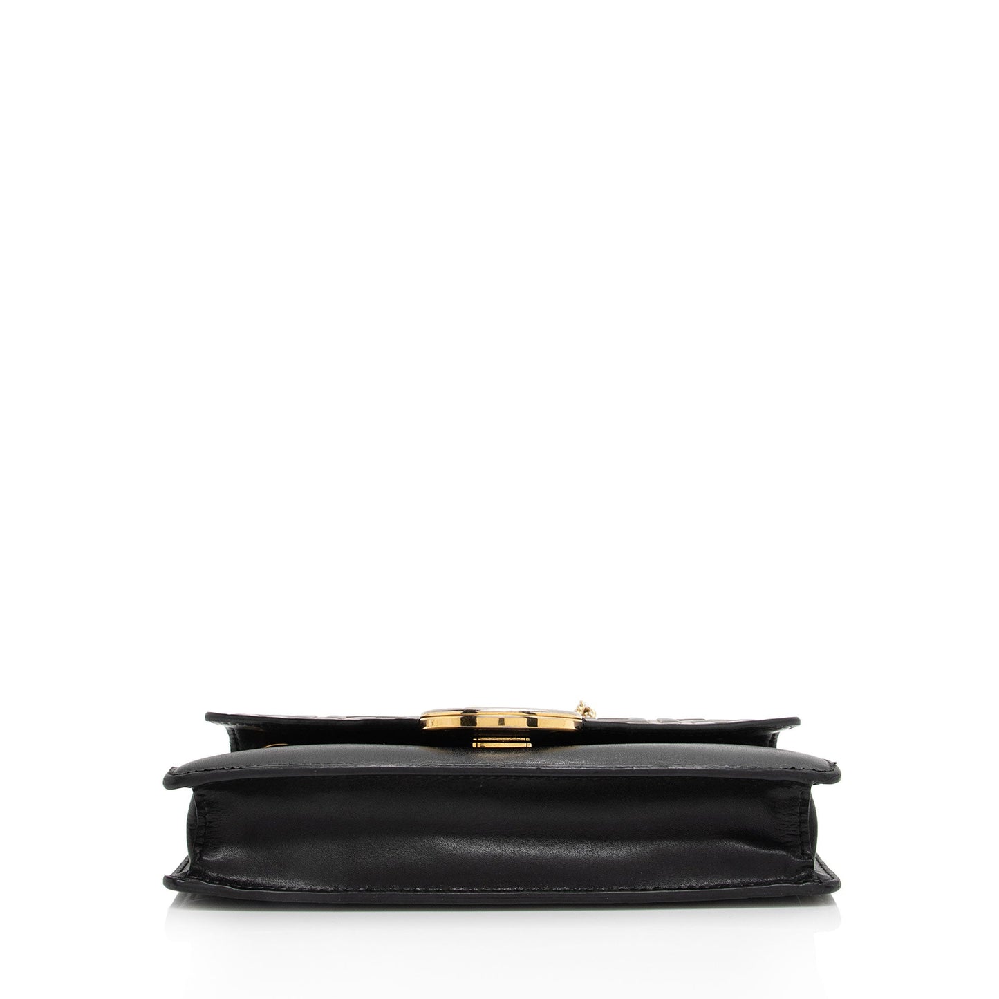 Luxury FendiFF Embossed Calfskin Wallet on Chain Mini Bag (SHF-BJP8ux)