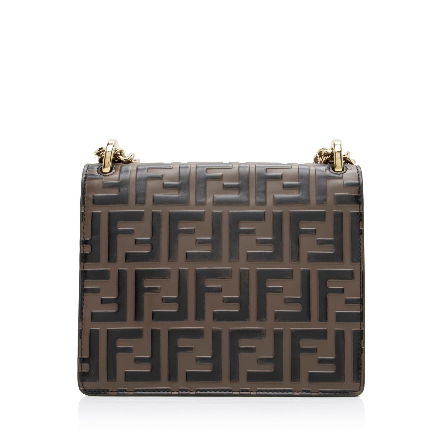 Luxury FendiFF Embossed Kan U Small Shoulder Bag (SHF-FKDtX8)