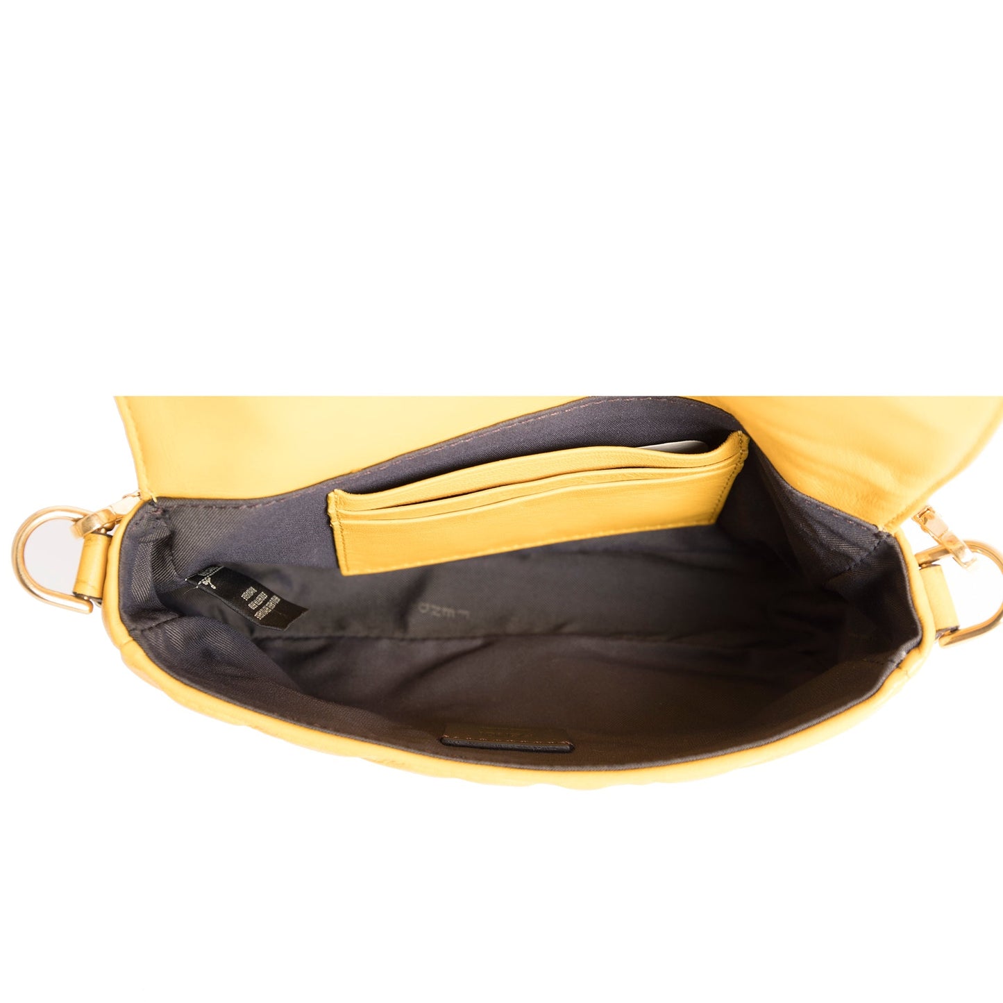 Fendi FF Embossed Mini Baguette