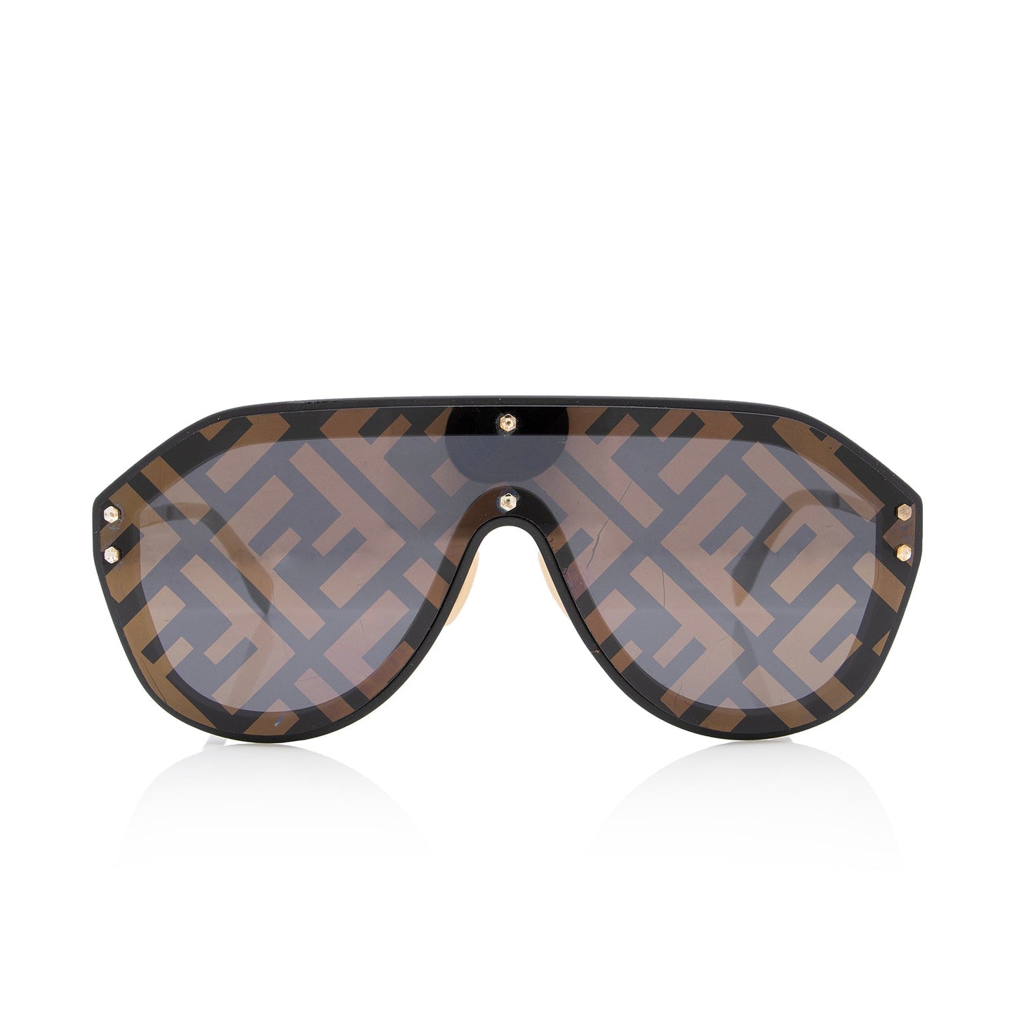 Luxury FendiFF Fabulous Shield Sunglasses (SHF-23228)