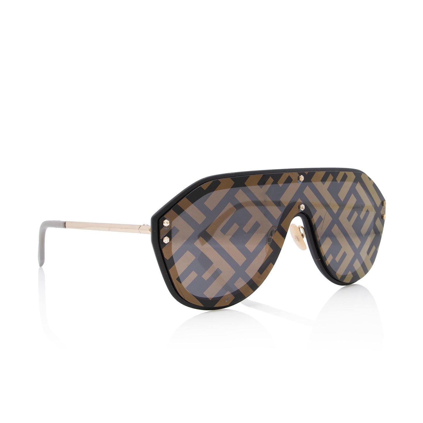 Luxury FendiFF Fabulous Shield Sunglasses (SHF-23228)