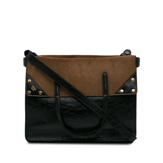 Luxury FendiFF Flip Satchel (SHG-HyLxzT)