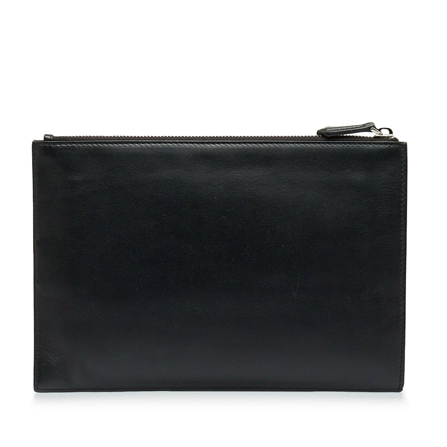 Luxury FendiFF Leather Zip Clutch (SHG-Pnk2mm)