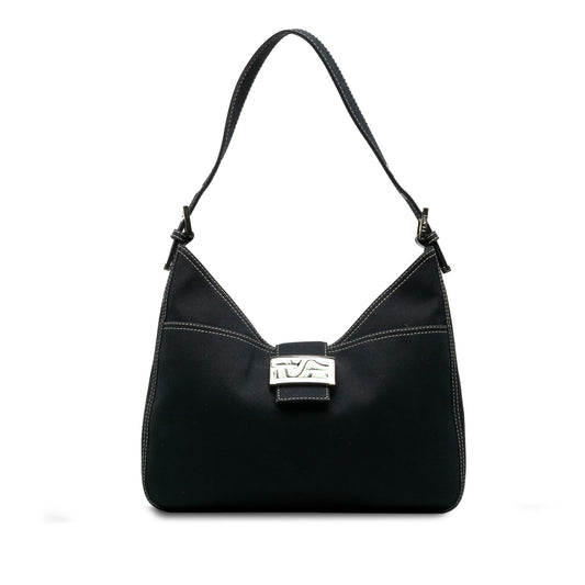 Luxury FendiFF Marble Logo Shoulder Bag (SHG-tLjBT6)
