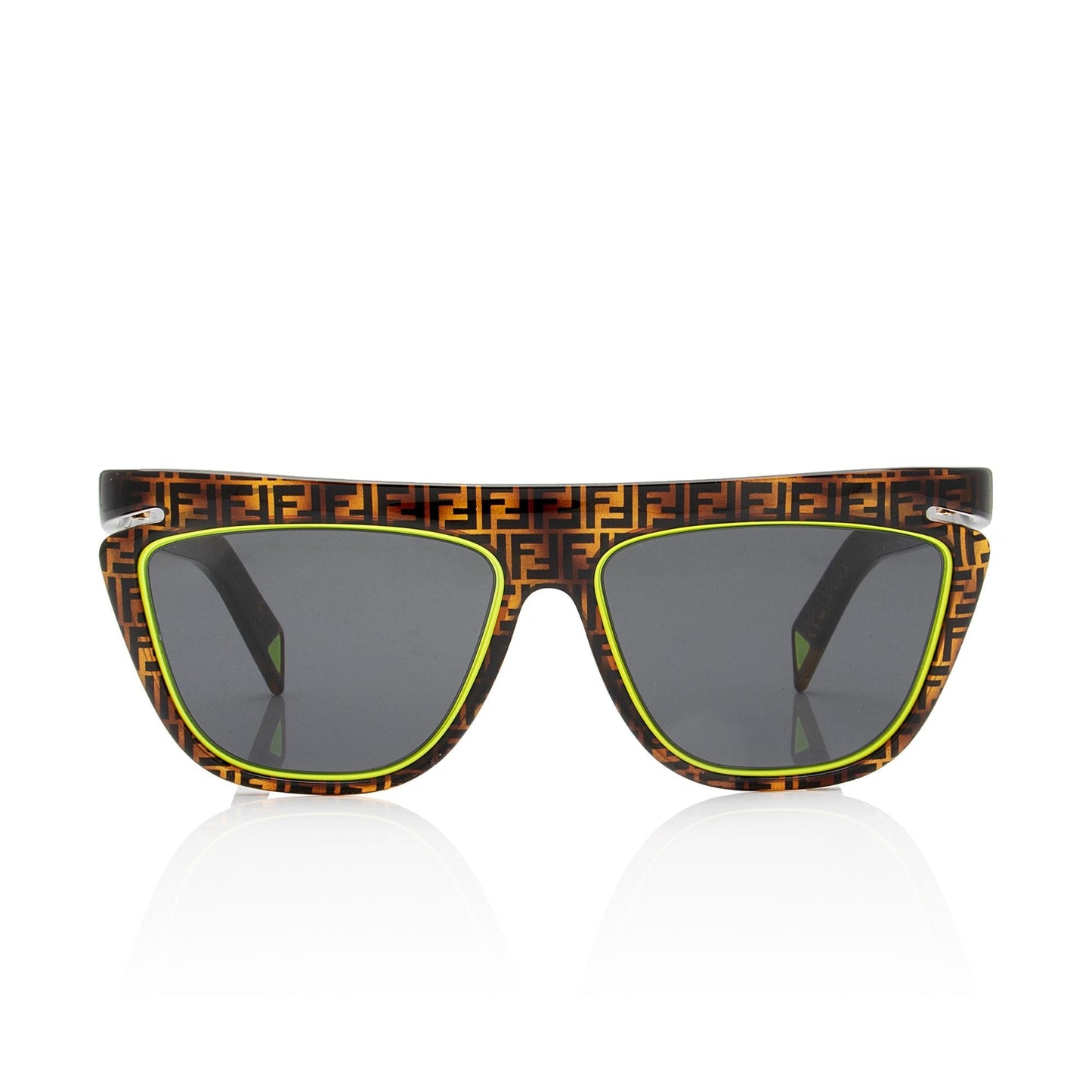 Luxury FendiFF Neon Square Sunglasses (SHF-WzBR7v)