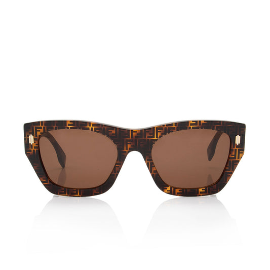 Luxury FendiFF Roma Square Sunglasses (SHF-0jH8kT)