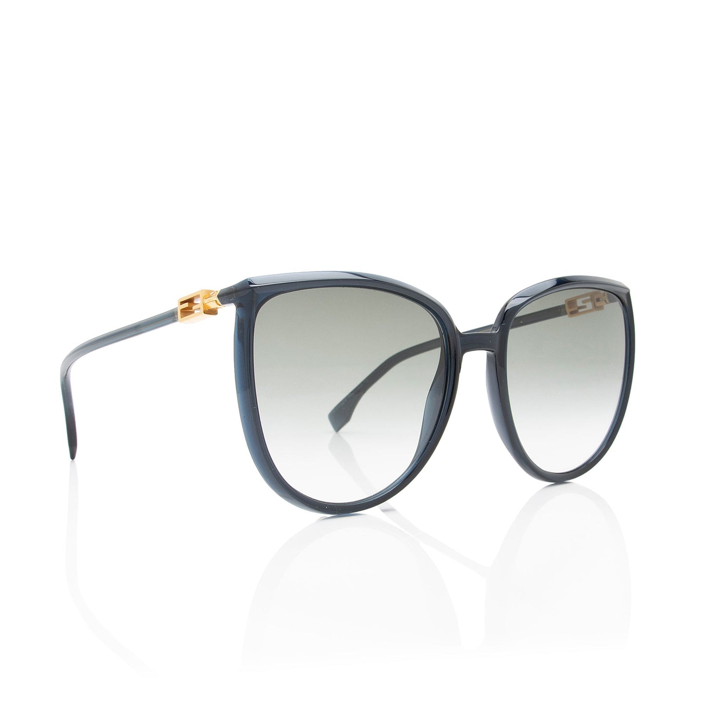 Luxury FendiFF Round Sunglasses (SHF-6awTyC)