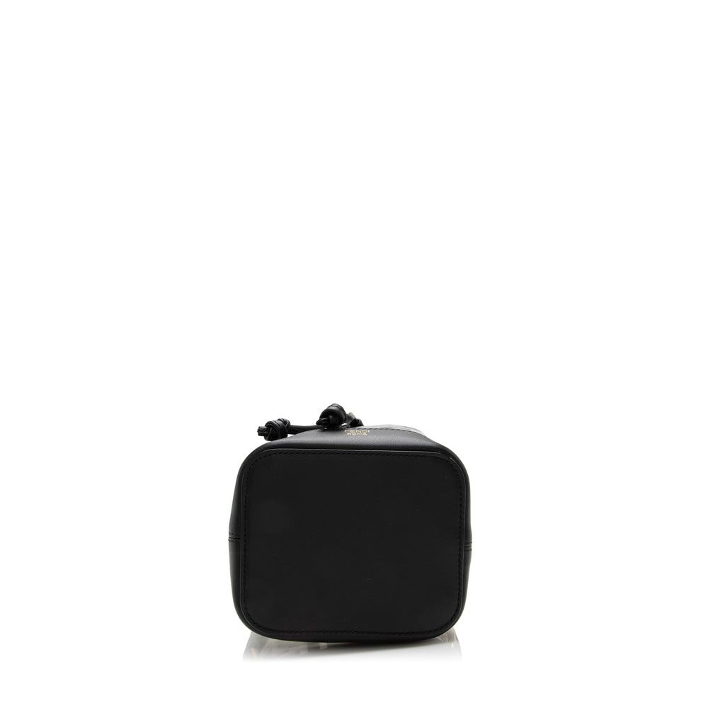 Luxury FendiFF Translucent Mon Tresor Mini Bucket Bag (SHF-17082)