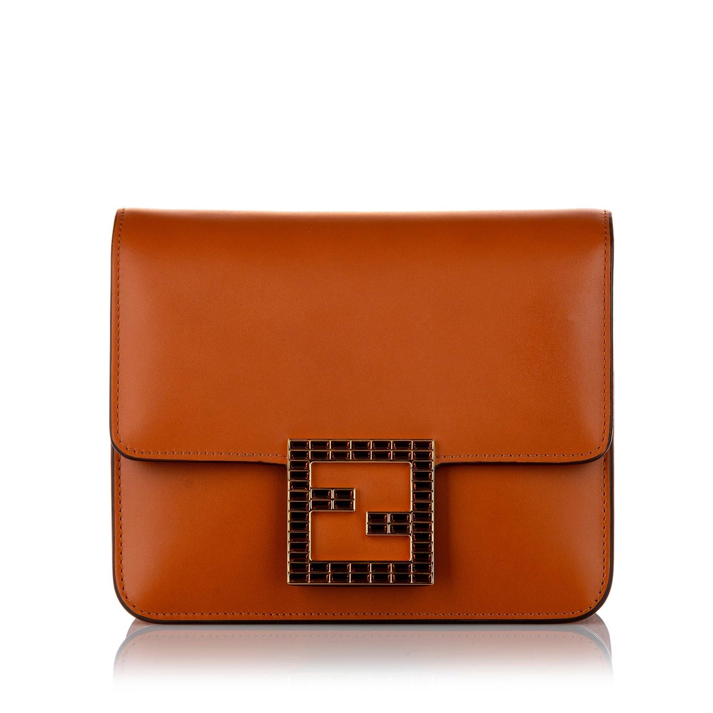 Luxury FendiFab Leather Crossbody Bag (SHG-fn4mmI)