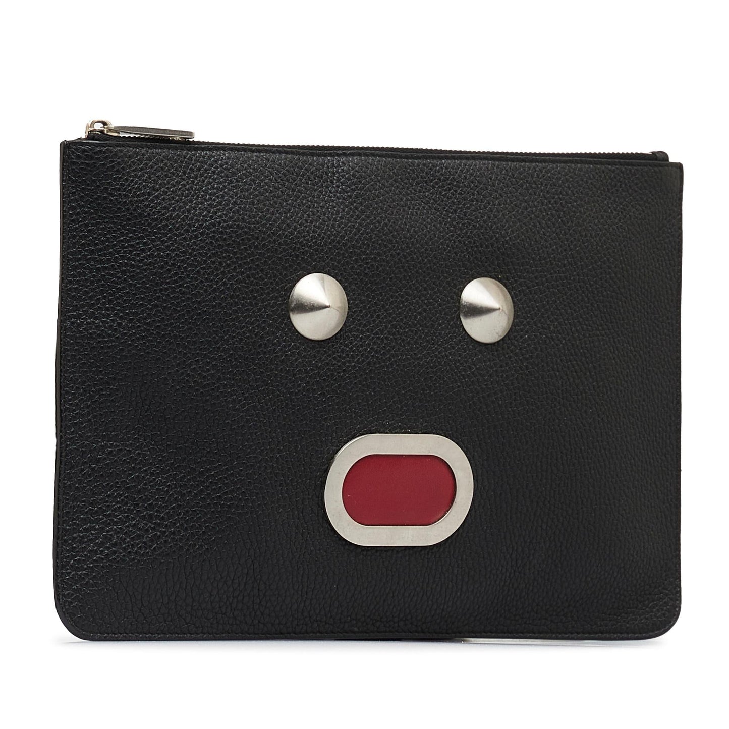 Luxury FendiFaces Zip Clutch (SHG-s4AsdX)
