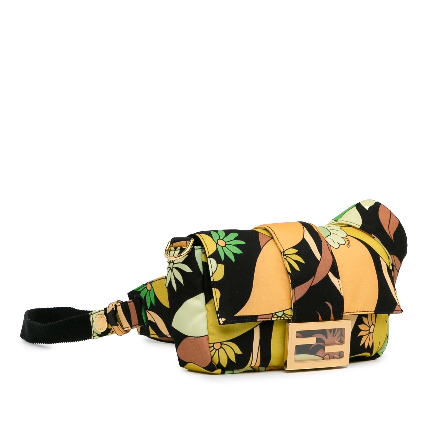Luxury FendiFloral Convertible Baguette (SHG-UXfXrw)