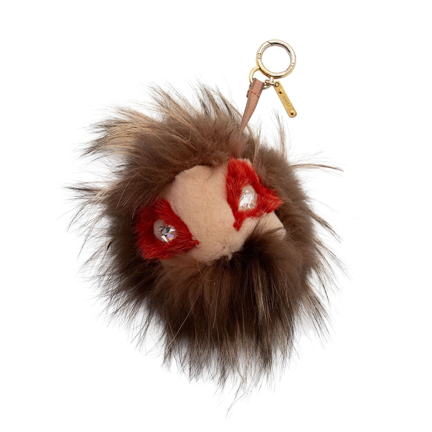 Luxury FendiFox Fur Monster Fur Yang Bag Charm (SHF-uRrvkZ)