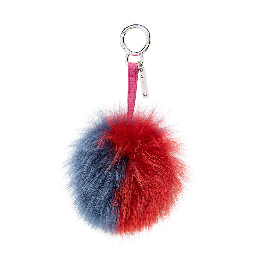 Luxury FendiFox Fur Pom Pom Bag Charm (SHF-18266)