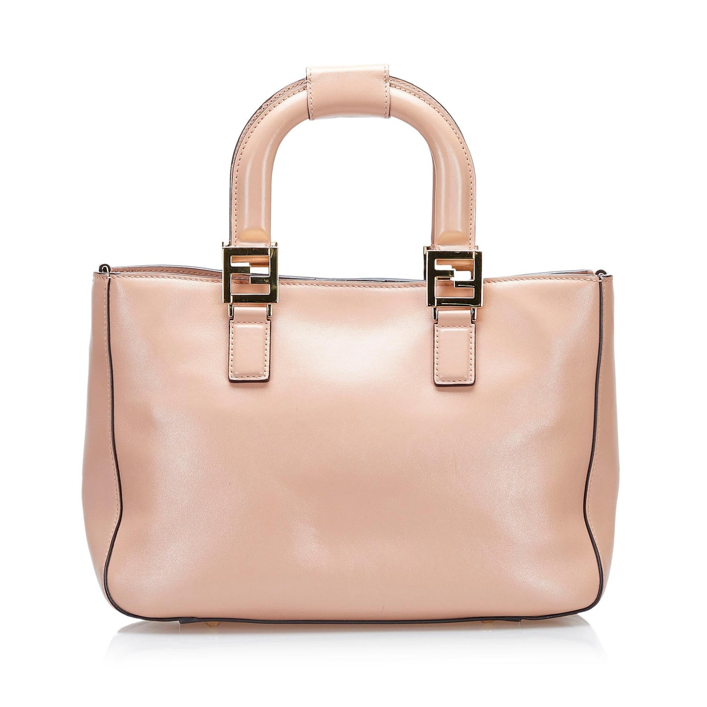 Luxury FendiGloria Leather Satchel (SHG-4HlvPV)