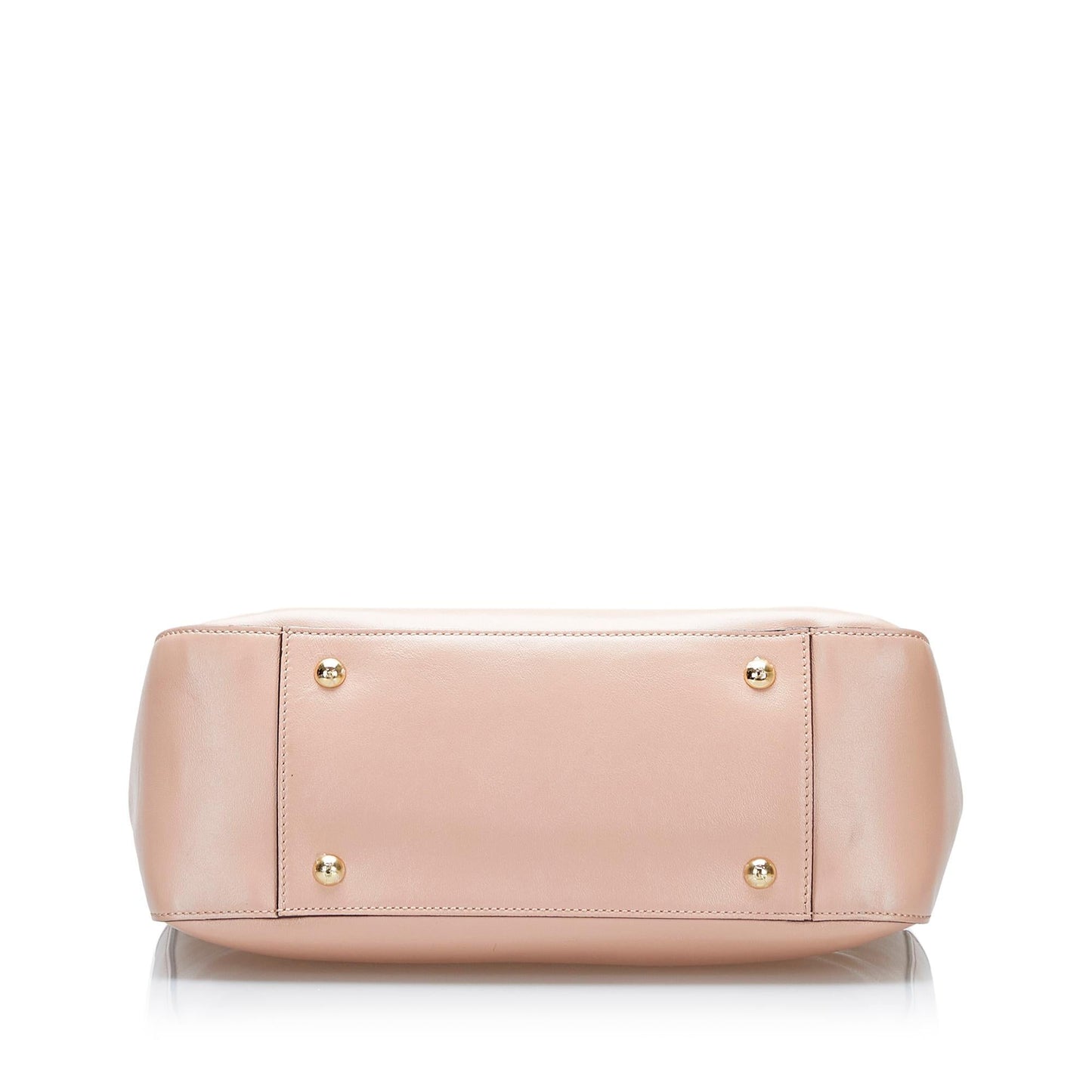 Luxury FendiGloria Leather Satchel (SHG-4HlvPV)