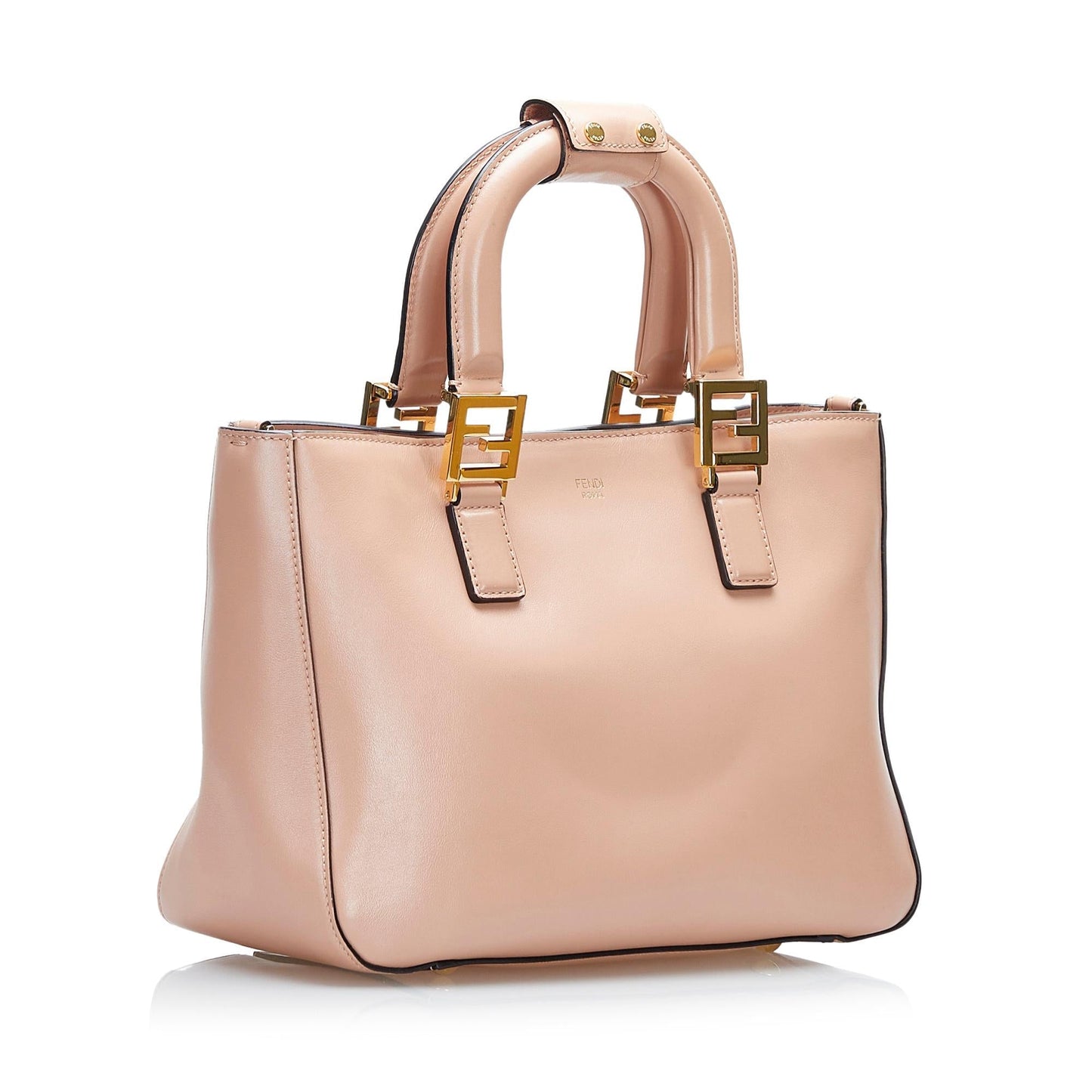 Luxury FendiGloria Leather Satchel (SHG-4HlvPV)