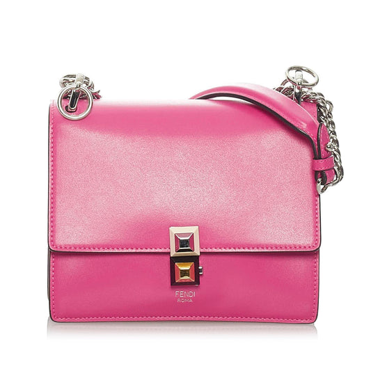 Luxury FendiKan I Leather Crossbody Bag (SHG-28827)