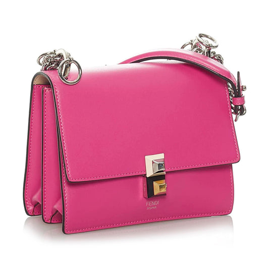 Luxury FendiKan I Leather Crossbody Bag (SHG-28827)