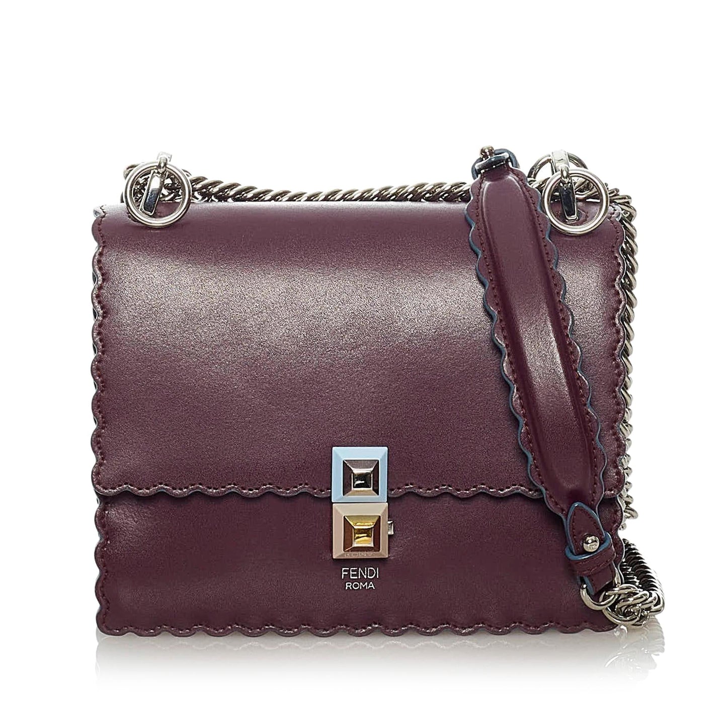 Luxury FendiKan I Leather Crossbody Bag (SHG-28883)
