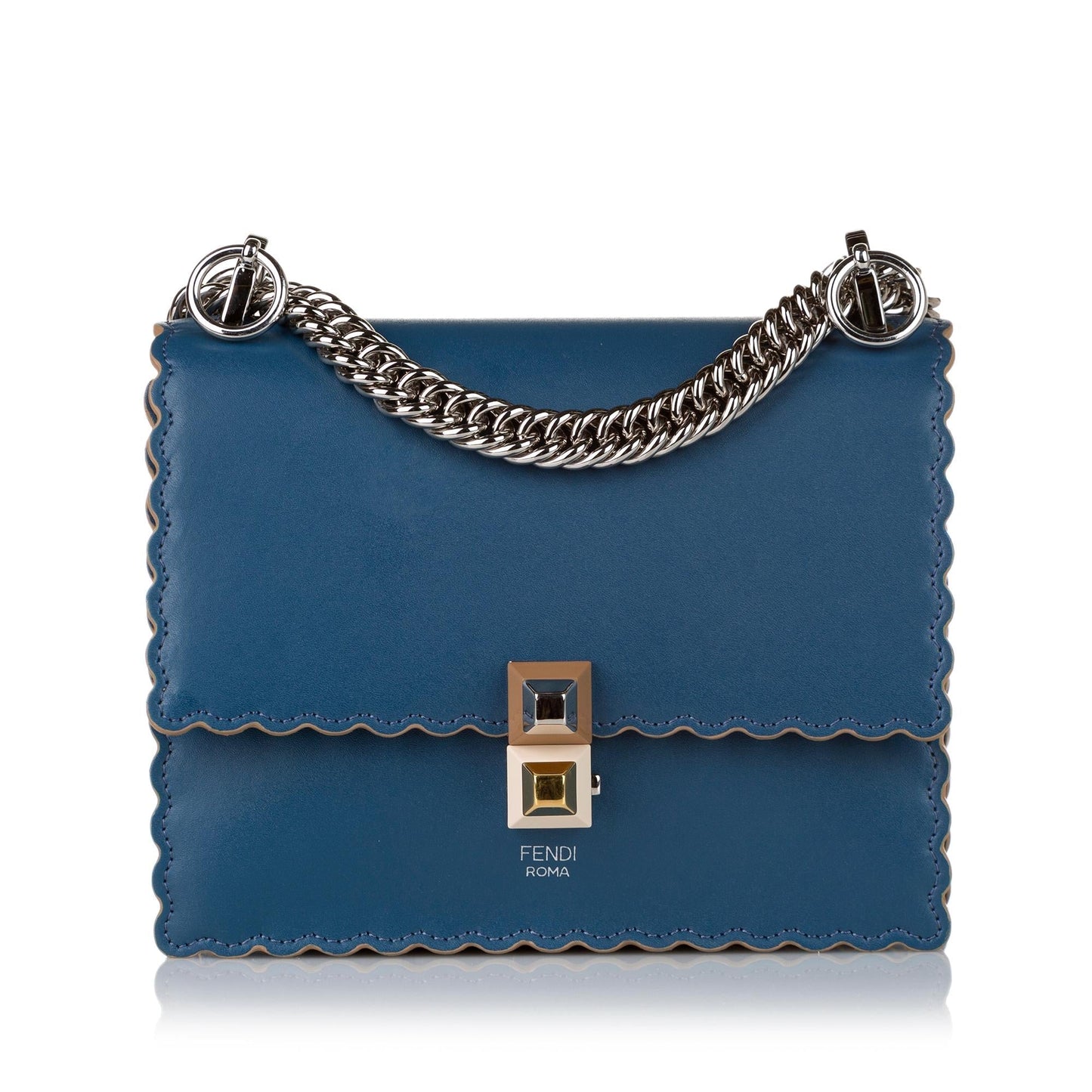 Luxury FendiKan I Leather Crossbody Bag (SHG-31451)