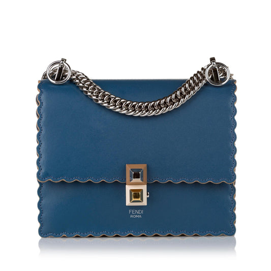Luxury FendiKan I Leather Crossbody Bag (SHG-31451)