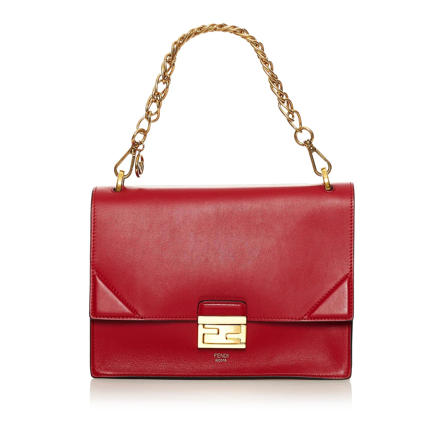 Luxury FendiKan U Leather Satchel (SHG-35049)