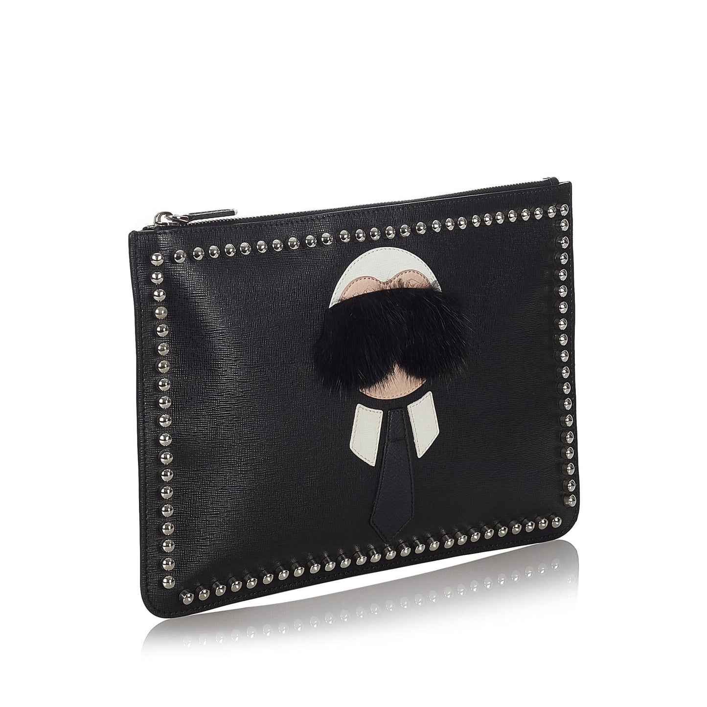 Luxury FendiKarlito Leather Clutch Bag (SHG-26787)