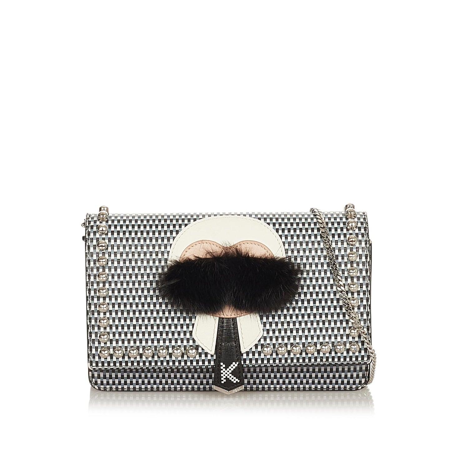 Luxury FendiKarlito Leather Wallet on Chain (SHG-26654)